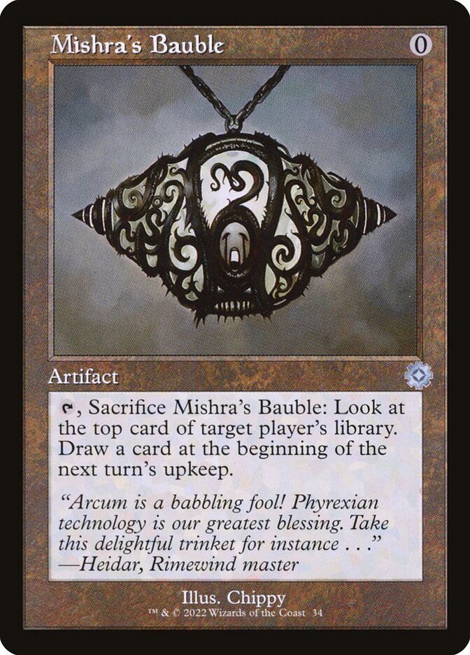 Mishra's Bauble brr 34