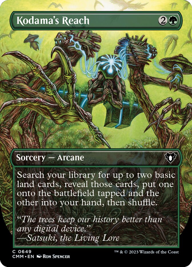 reach cards mtg Kodama's Reach - MTG Single Card