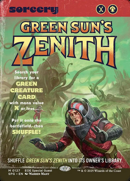 Green Sun's Zenith spg 127