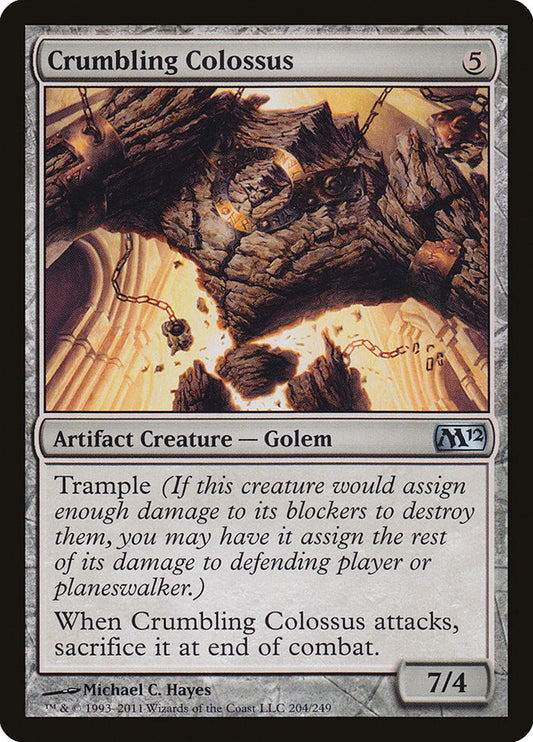 Crumbling Colossus m12 204