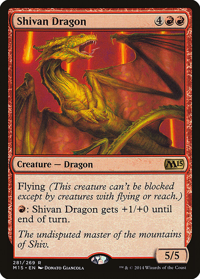 Shivan Dragon m15 281