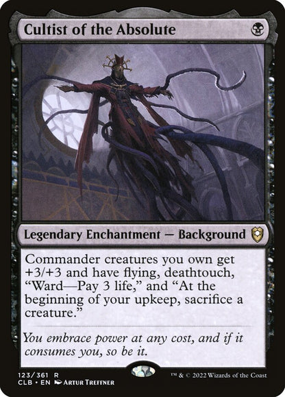 Cultist of the Absolute clb 123