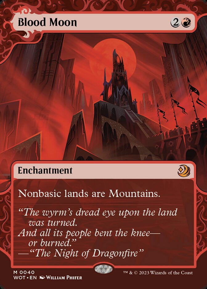 Blood Moon - MTG Single Card | Moon MTG