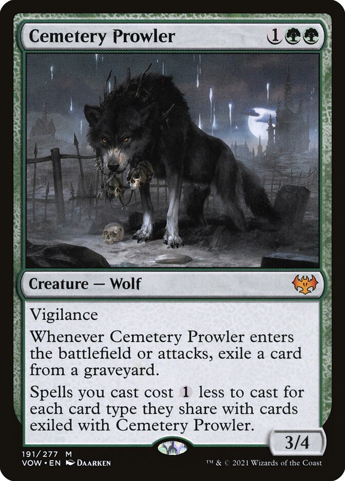 Cemetery Prowler vow 191