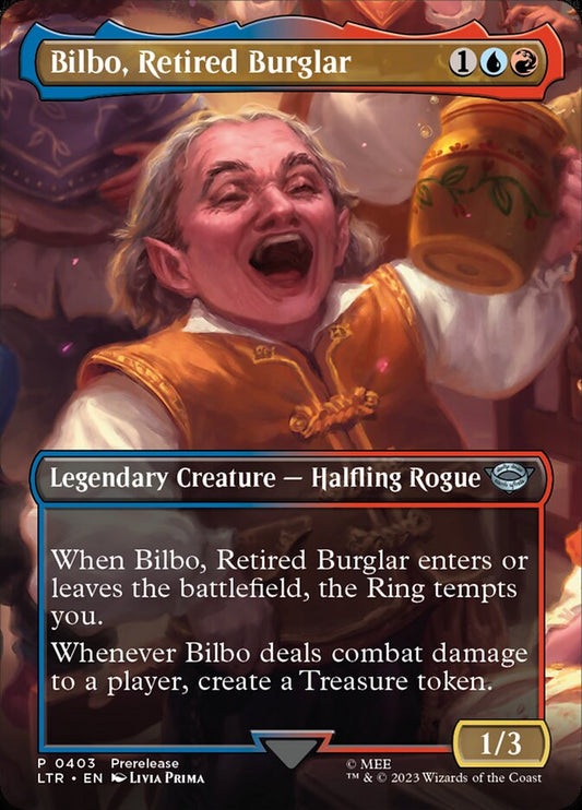 Bilbo, Retired Burglar ltr 403