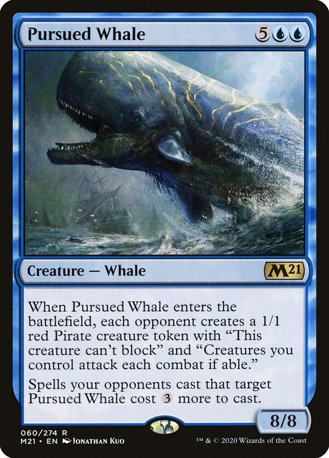 Pursued Whale m21 60