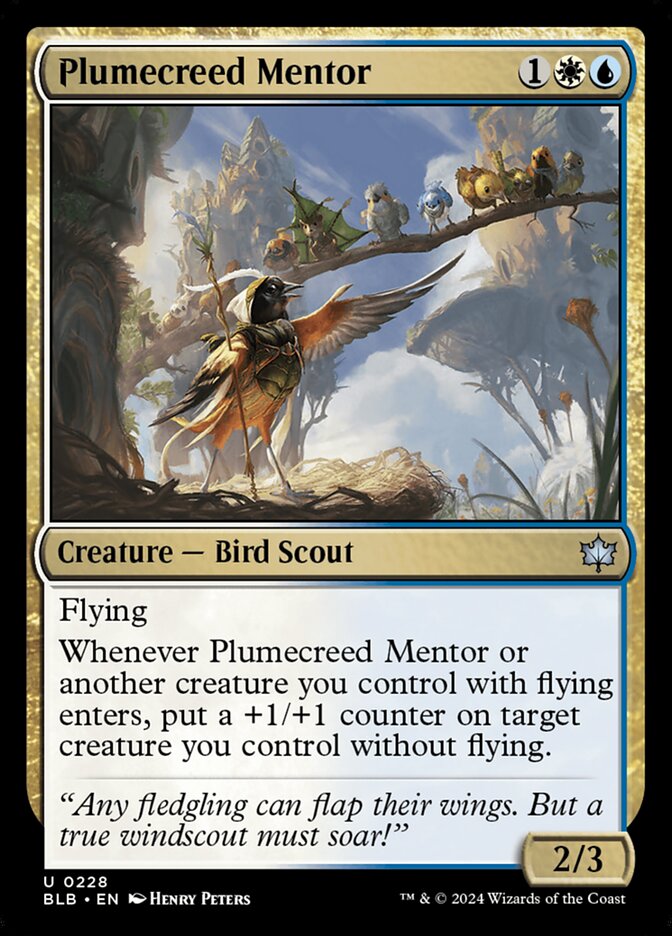Plumecreed Mentor blb 228