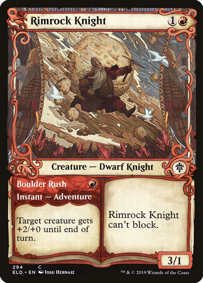 Rimrock Knight // Boulder Rush eld 294