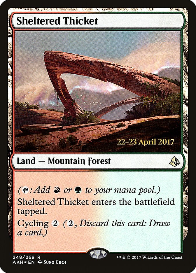 Sheltered Thicket pakh 248s
