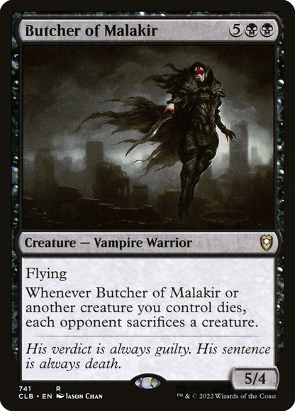Butcher of Malakir clb 741