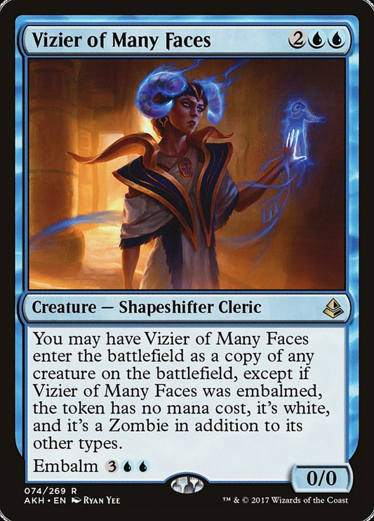 Vizier of Many Faces akh 74