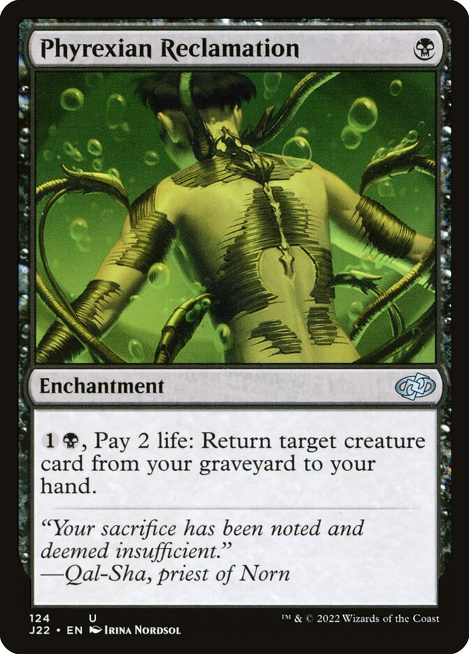 Phyrexian Reclamation j22 124