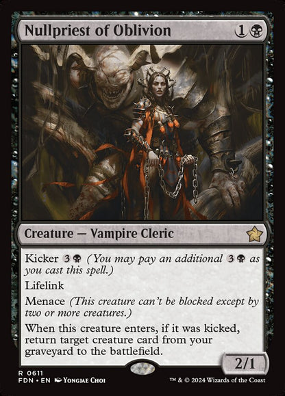 Nullpriest of Oblivion fdn 611