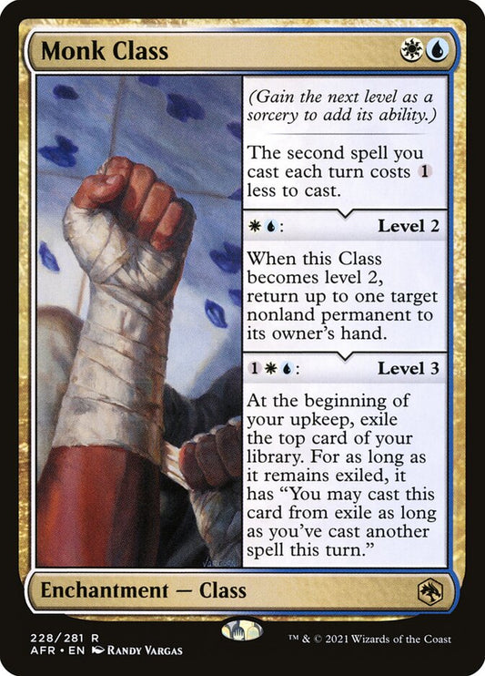 Monk Class afr 228