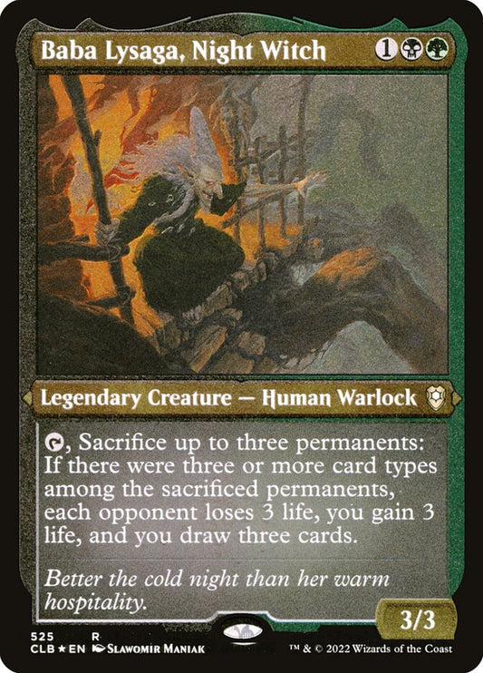 Baba Lysaga, Night Witch clb 525
