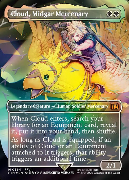 Cloud, Midgar Mercenary fin 564