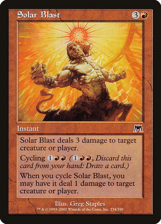 Solar Blast ons 234