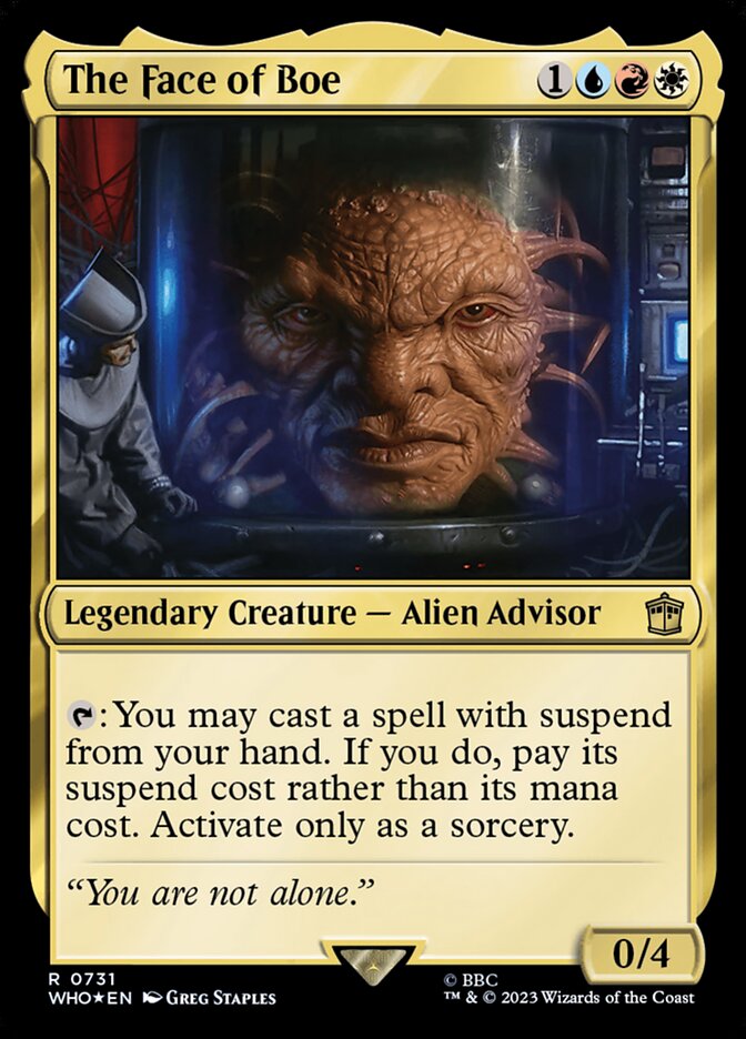 The Face of Boe who 731