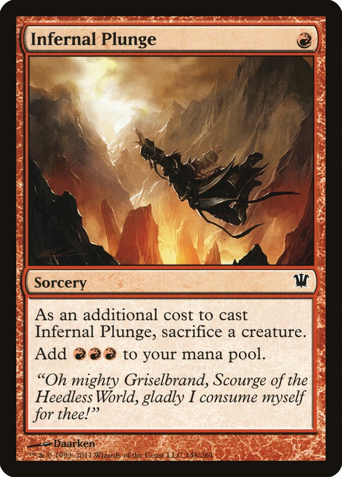 Infernal Plunge isd 148