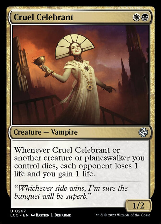 Cruel Celebrant lcc 267