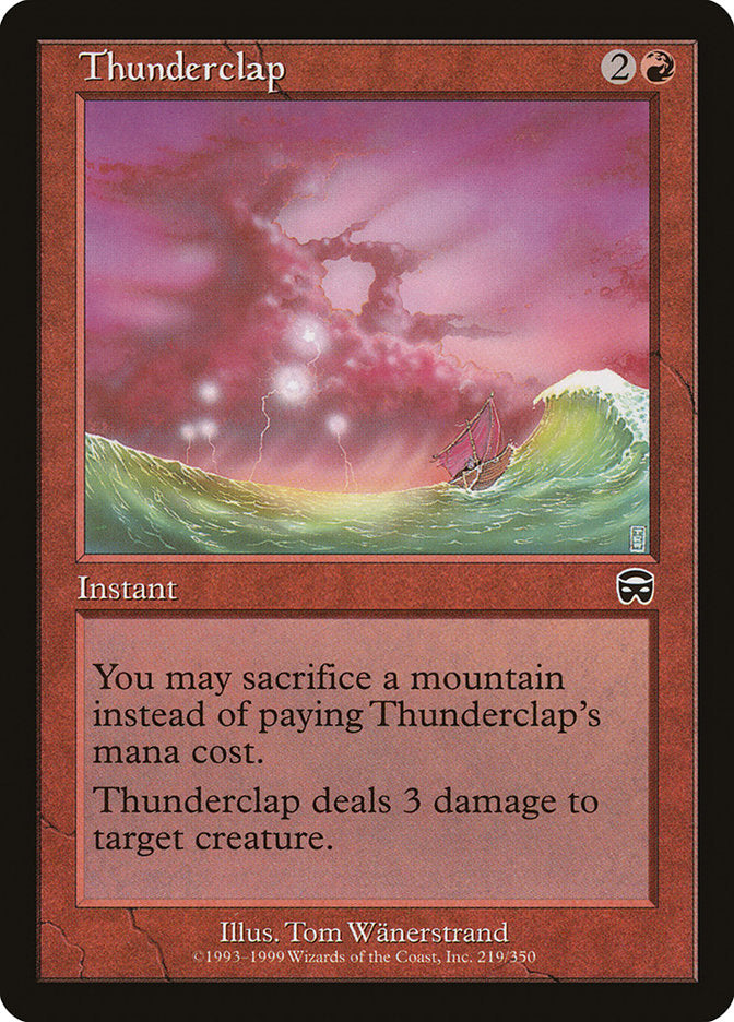 Thunderclap mmq 219