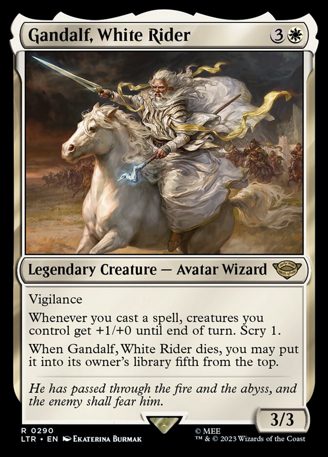 Gandalf, White Rider ltr 290