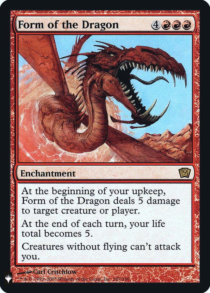 Form of the Dragon plst 9ED-187