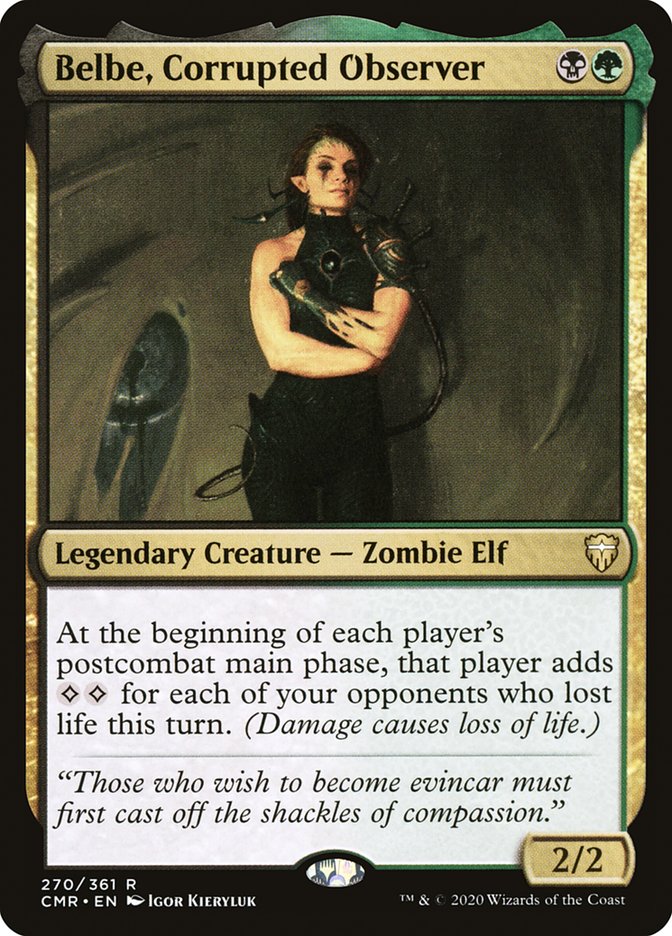 Belbe, Corrupted Observer cmr 270
