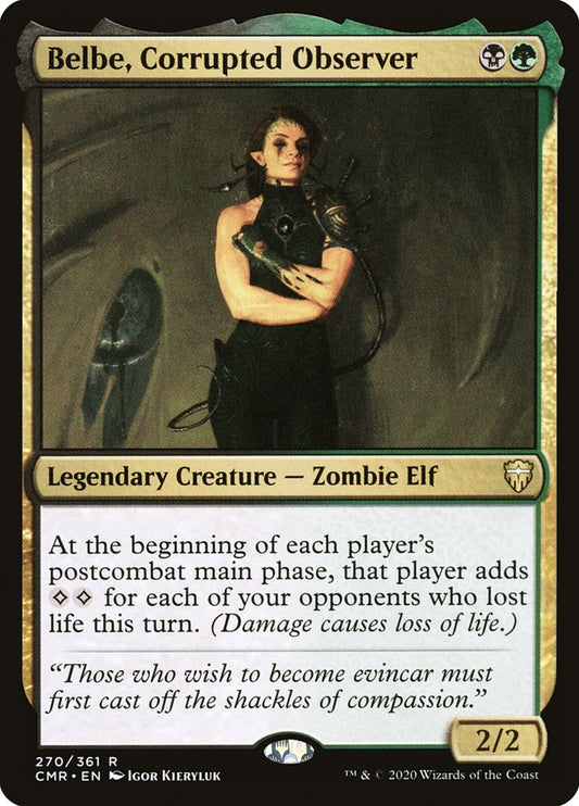 Belbe, Corrupted Observer cmr 270