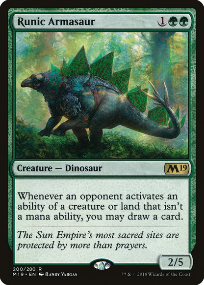 Runic Armasaur m19 200
