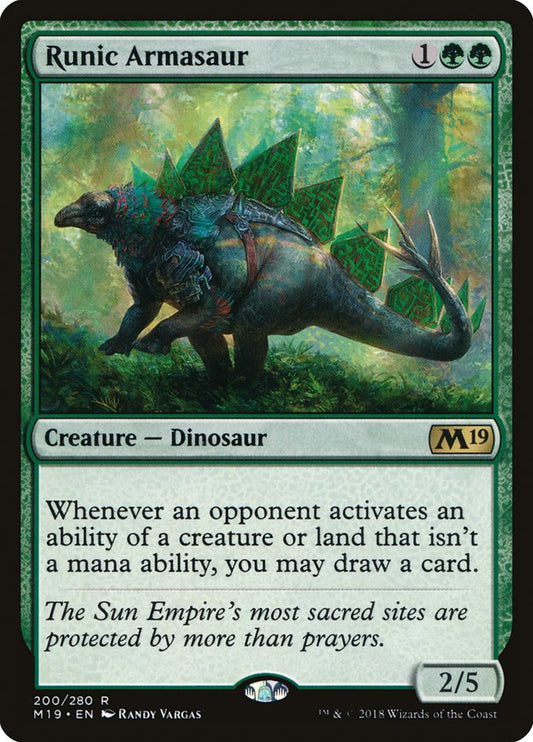 Runic Armasaur m19 200