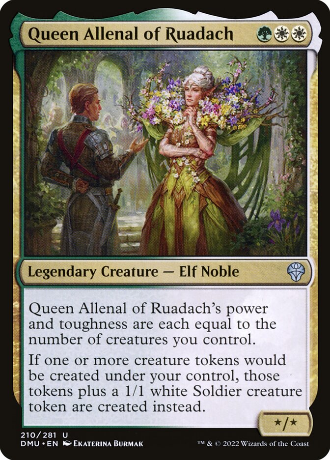 Queen Allenal of Ruadach dmu 210