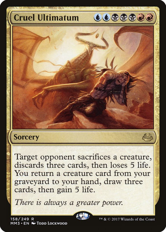 Cruel Ultimatum mm3 158