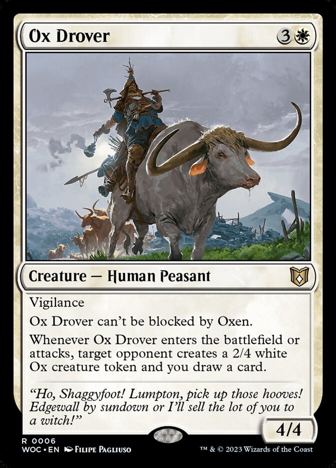 Ox Drover woc 6