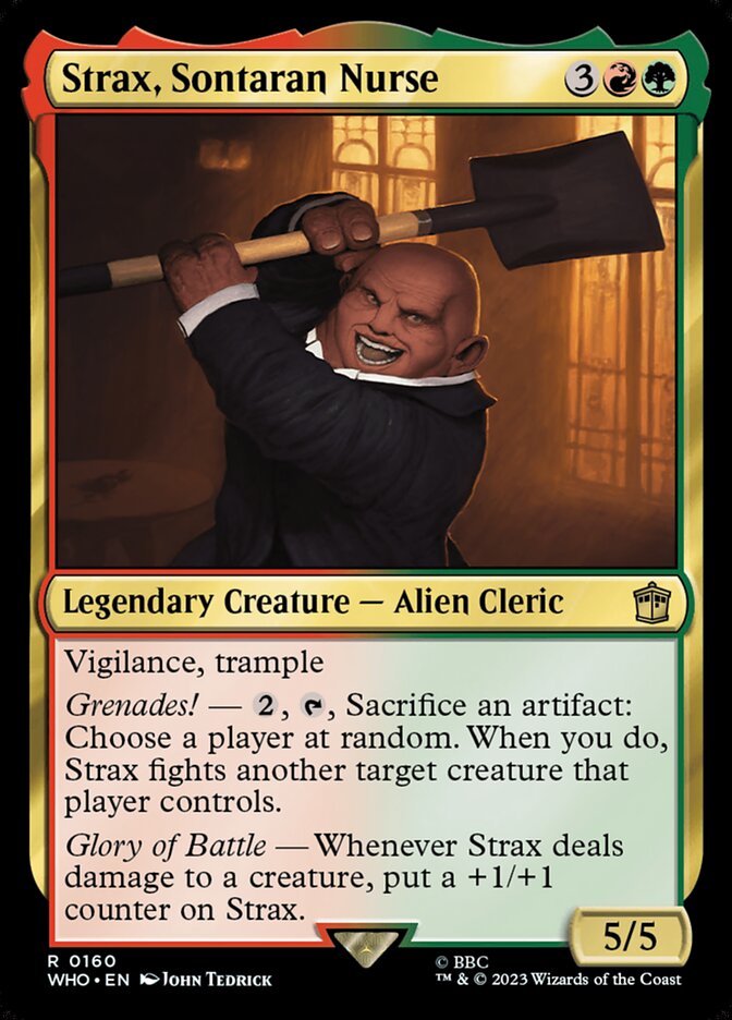 Strax, Sontaran Nurse who 160