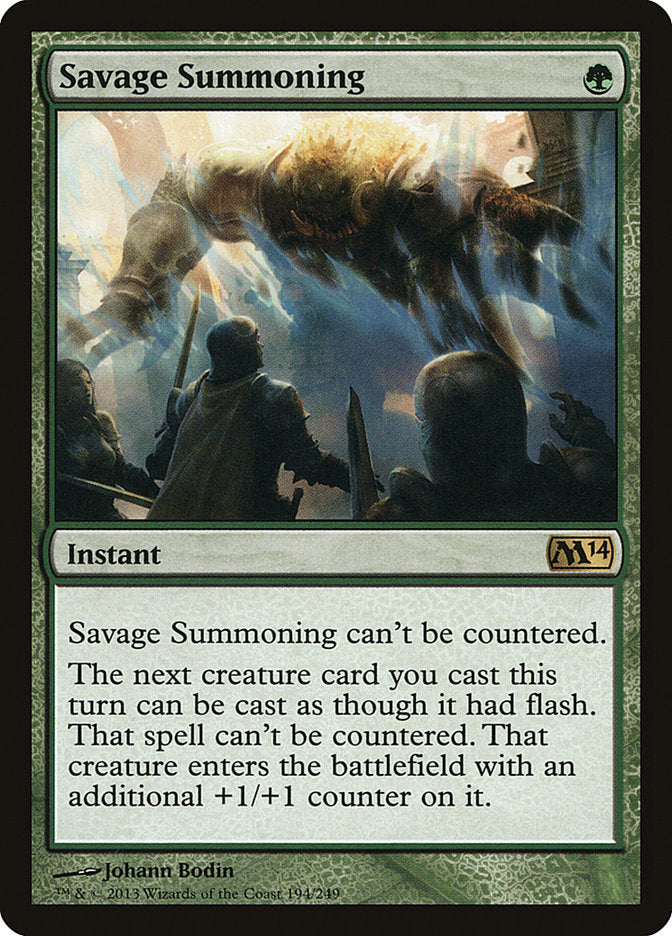 Savage Summoning m14 194