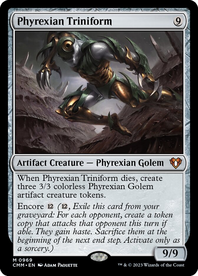 Phyrexian Triniform cmm 969