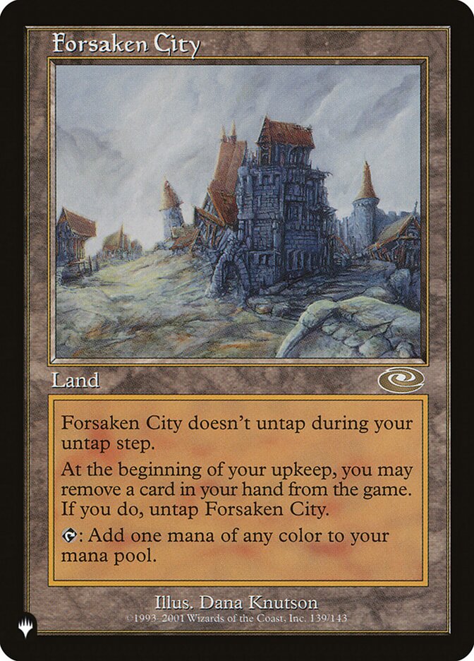 Forsaken City plst PLS-139