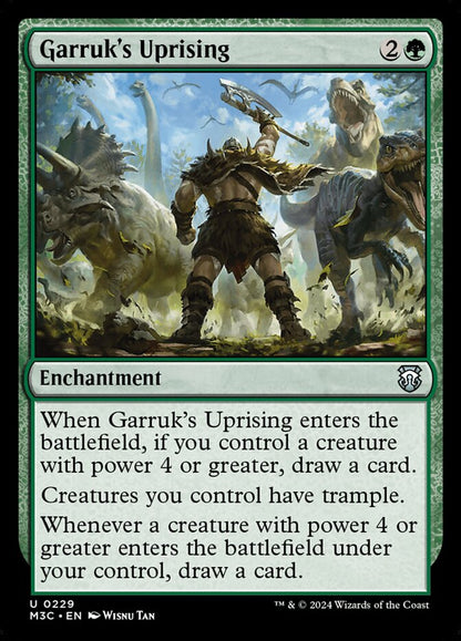 Garruk's Uprising m3c 229