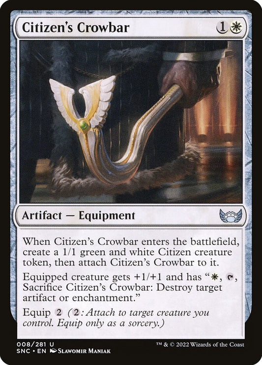 Citizen's Crowbar snc 8