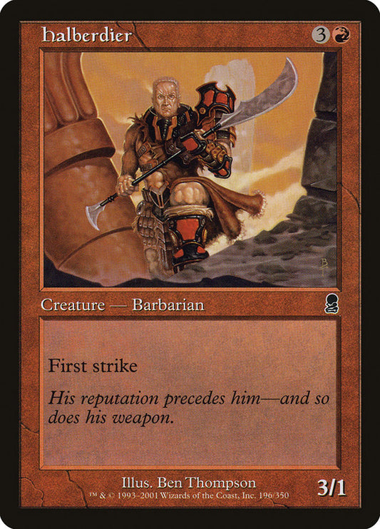 Halberdier ody 196