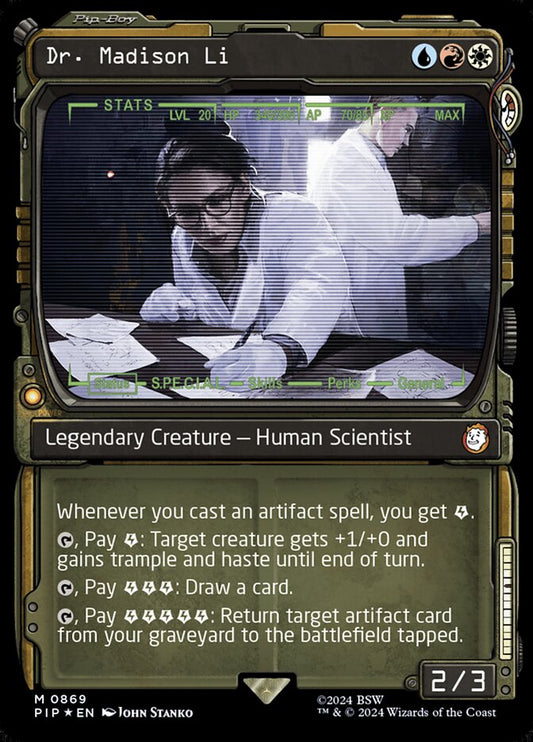 Dr. Madison Li pip 869