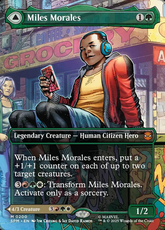Miles Morales // Ultimate Spider-Man spm 200