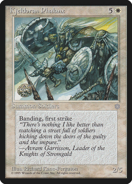 Kjeldoran Phalanx ice 37