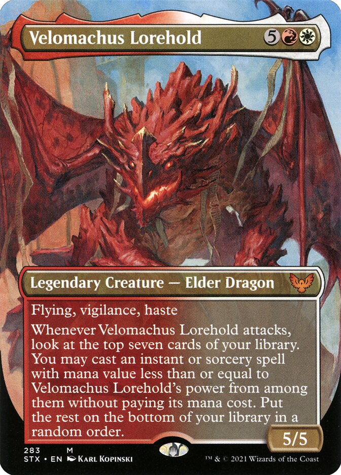 Velomachus Lorehold stx 283