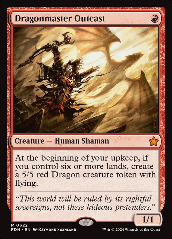 Dragonmaster Outcast fdn 622