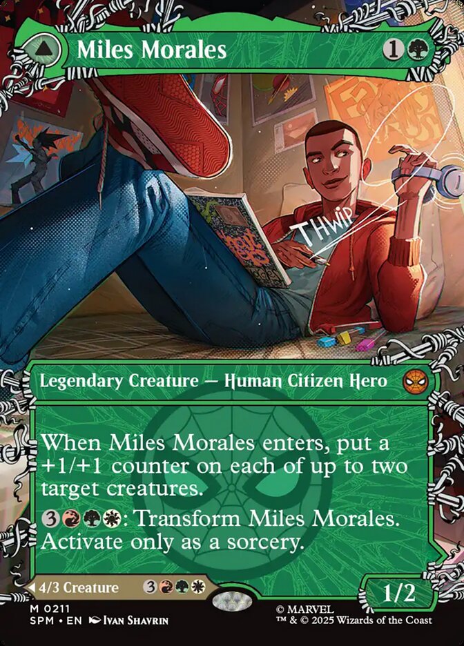 Miles Morales // Ultimate Spider-Man spm 211