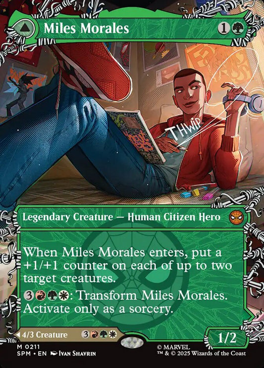 Miles Morales // Ultimate Spider-Man spm 211