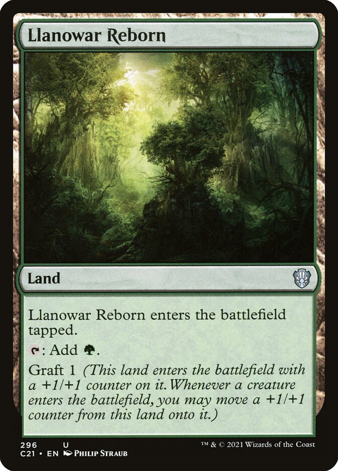 Llanowar Reborn c21 296