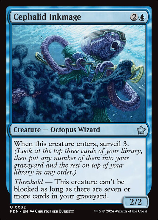 Cephalid Inkmage fdn 32